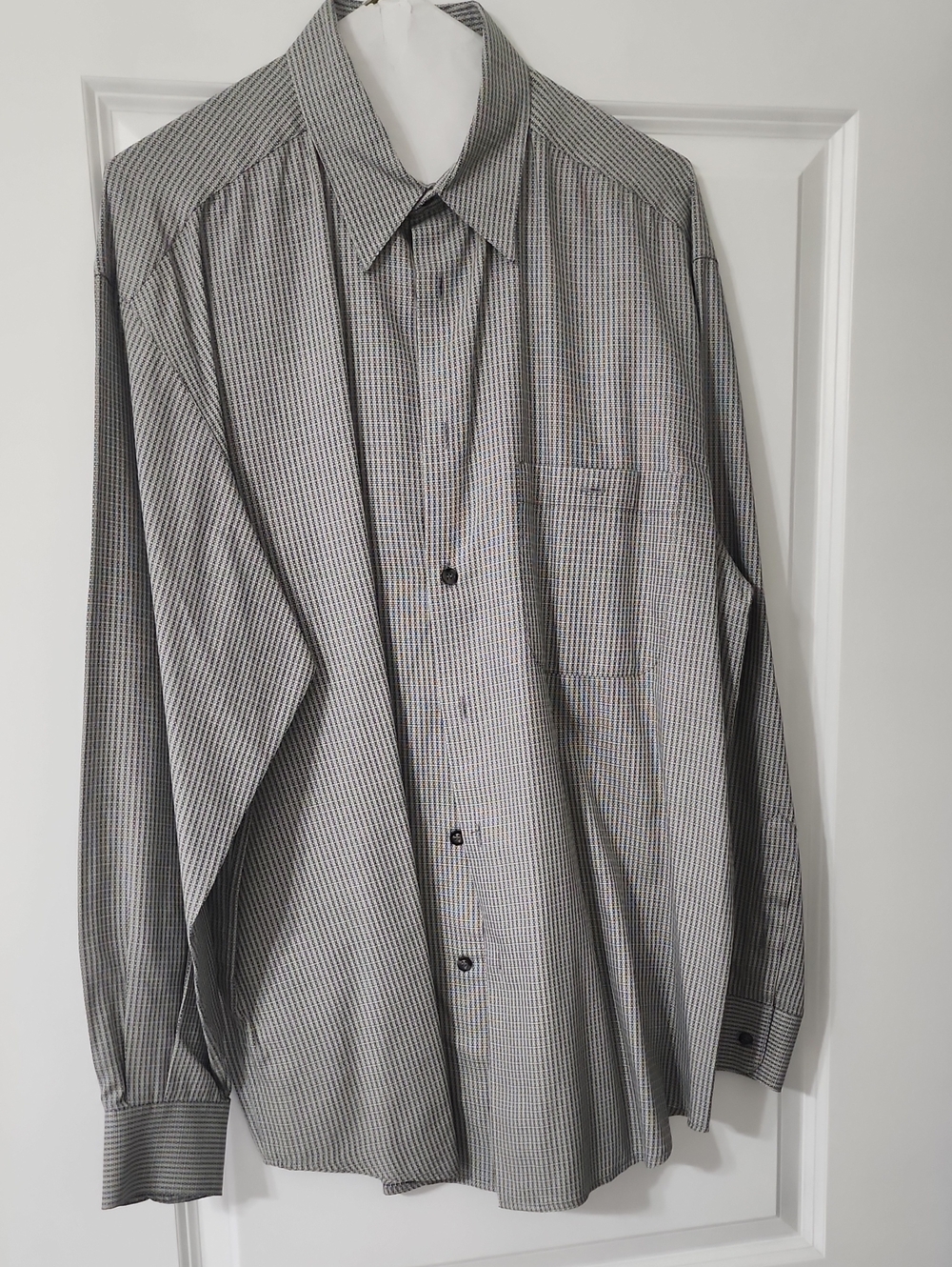 Zanella Black & White Micro-Check Sport Blazer